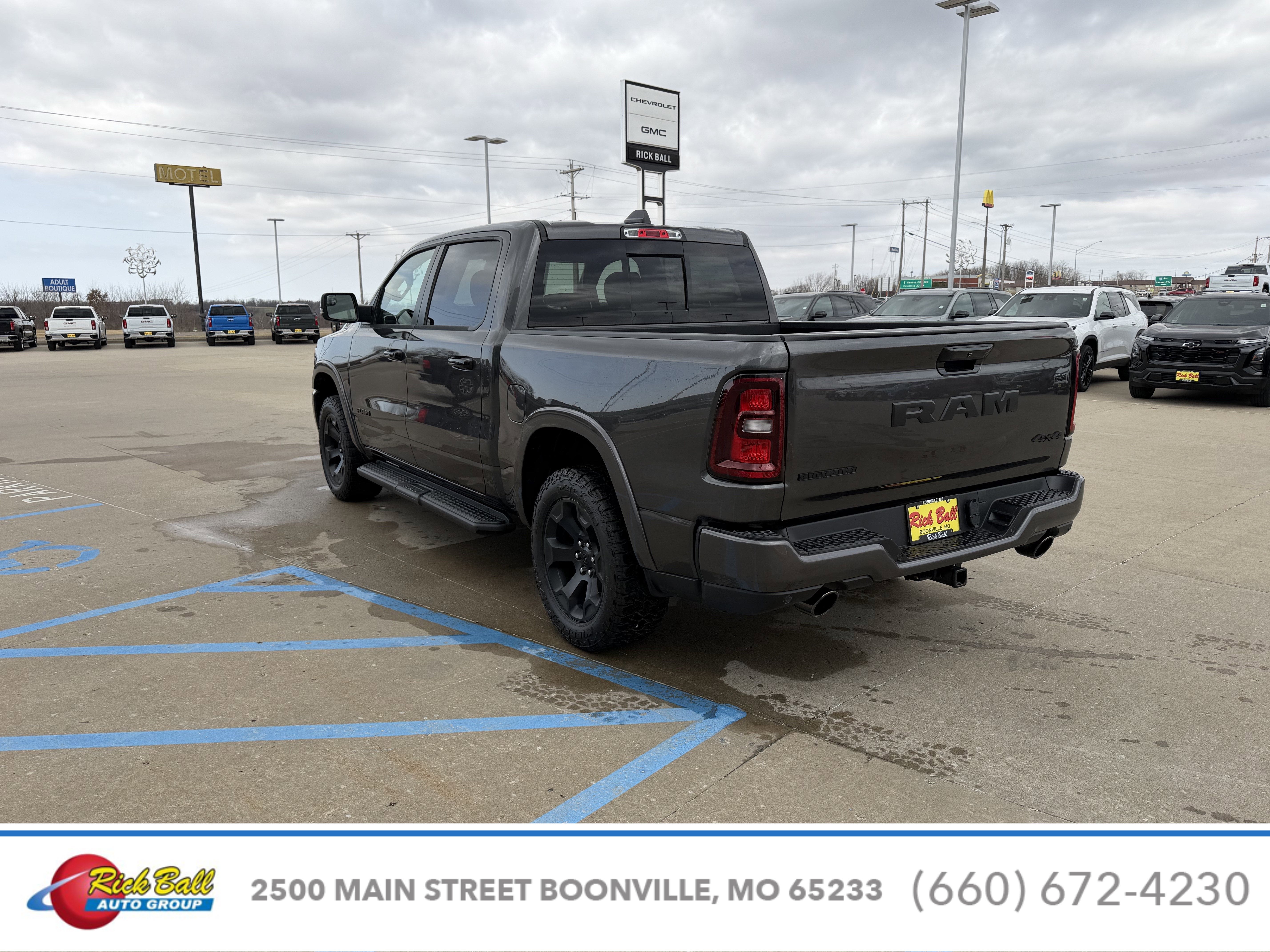 Used 2025 RAM Ram 1500 Pickup Big Horn/Lone Star with VIN 1C6SRFFP4SN644670 for sale in Kansas City