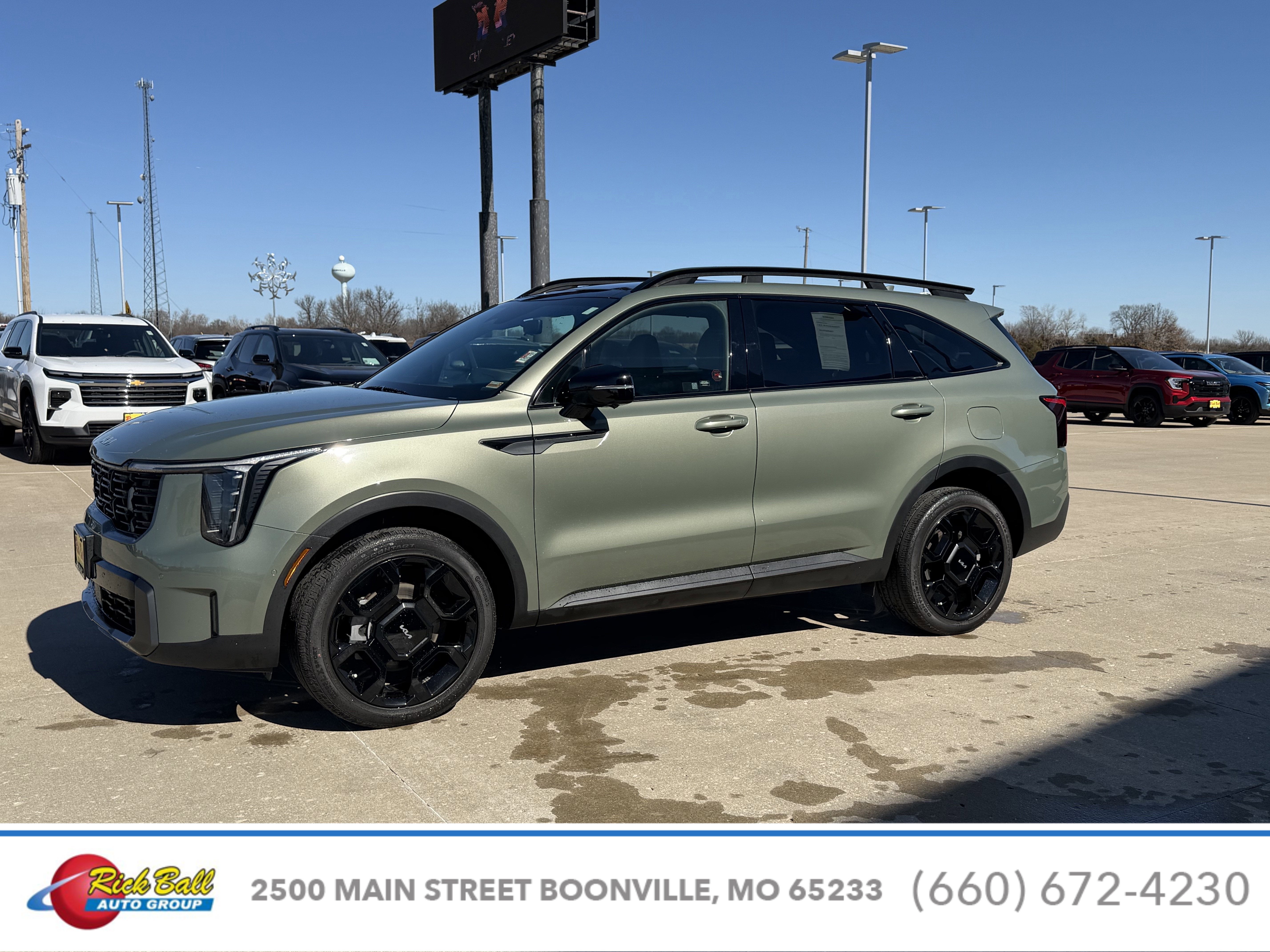 Used 2024 Kia Sorento X-Line SX Prestige with VIN 5XYRKDJF5RG299553 for sale in Kansas City