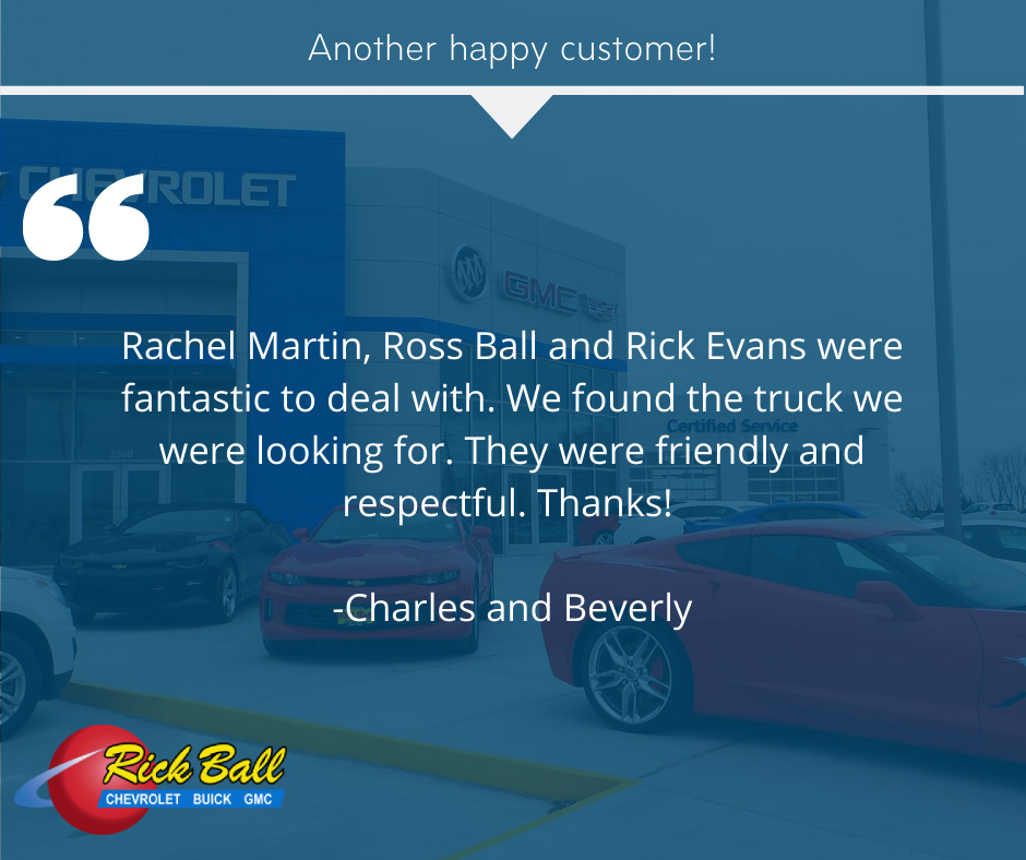 Happy Customer Review 3 | Rick Ball Chevrolet in Boonville MO