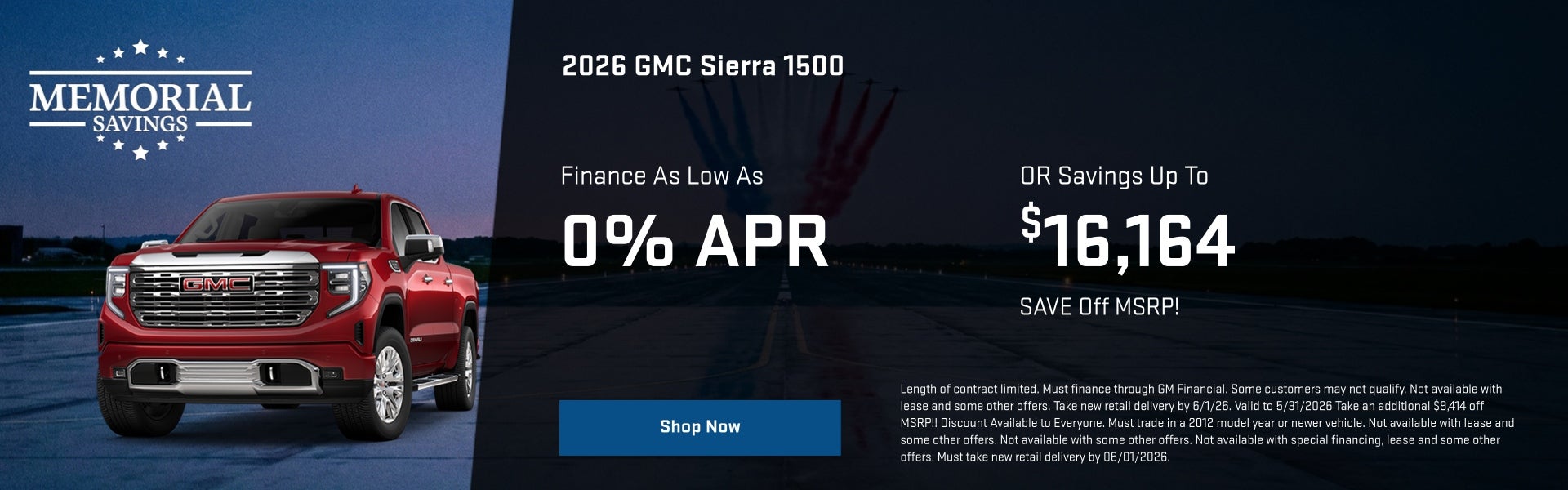 Sierra 1500 May Offer